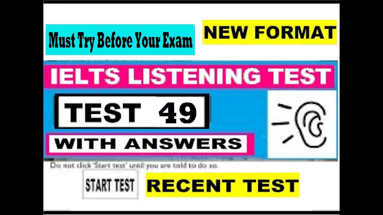 IELTS Listening Test With Answers Test 49 : Real GT & ACADEMIC TEST 2021 || ENGLISH LISTENING TEST