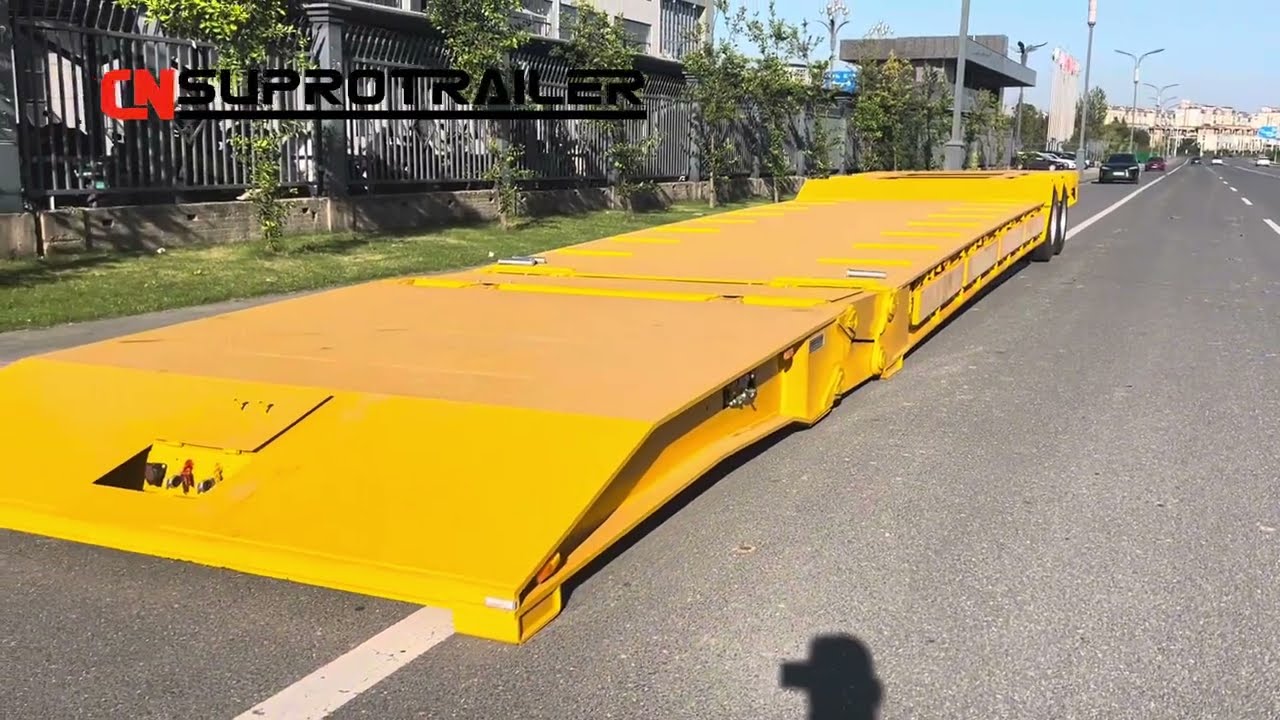 Before Loading  |  Folding Gooseneck Trailer Operation Teaching Video