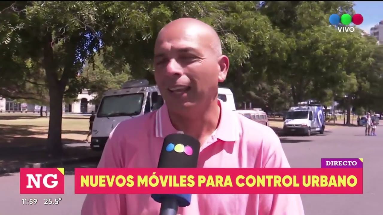 Nuevos móviles para Control Urbano - TELEFE ROSARIO