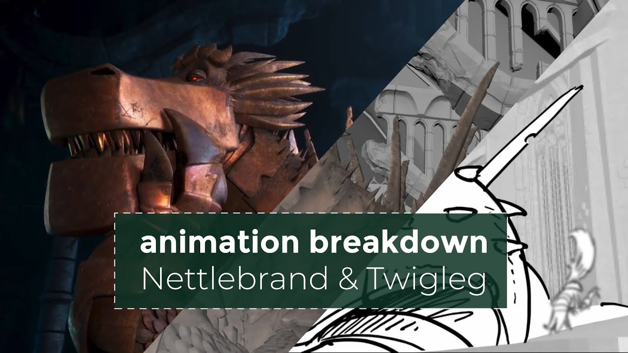 Firedrake the Silver Dragon / DRAGON RIDER / making of animation 2