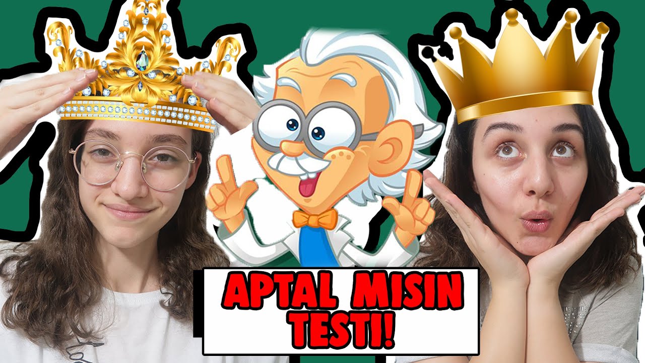 APTAL MISIN ZEKA TESTİ BİLGİNİ TEST ET! DÜNYANIN EN KOLAY TESTİ!