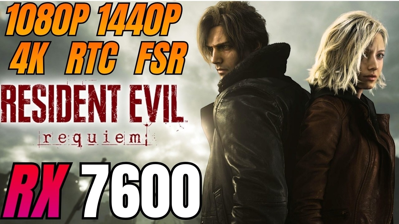 Resident Evil Requiem na RX 7600 - Estourou a VRAM sem spoiler