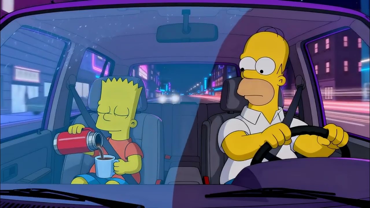Chill Drive - Lofi hip hop mix ~ Stress Relief, Relaxing Music