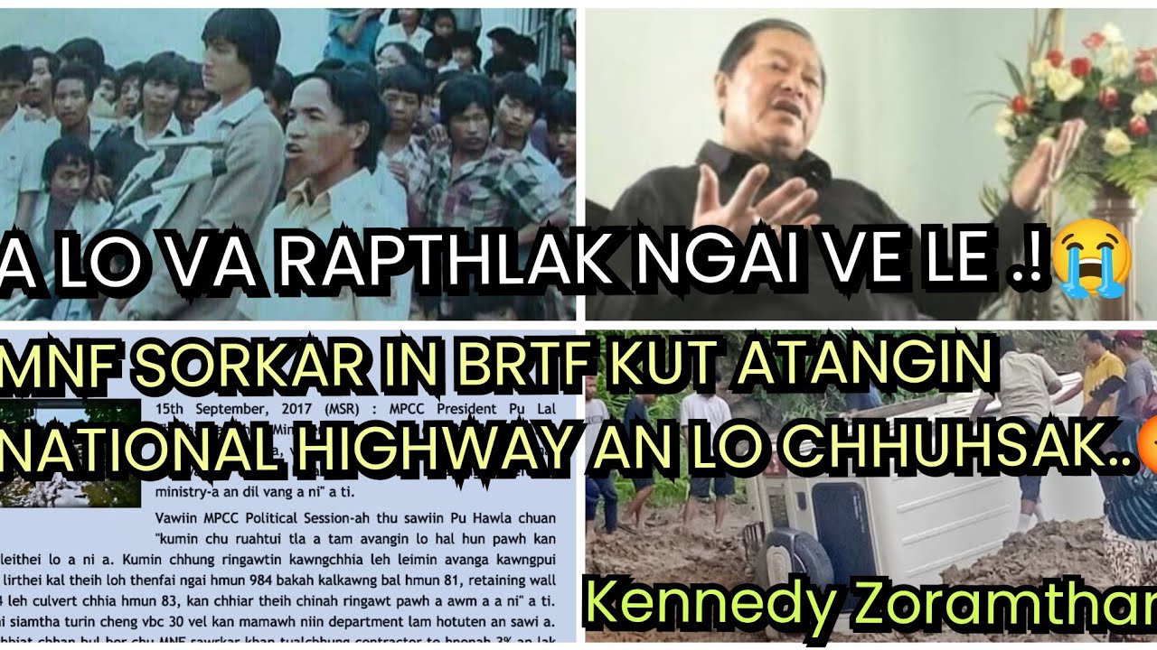 A VA RAPTHLAK NGAI VE | VBC ÎT VANGIN MNF SORKAR IN BRTF KUT ATANGIN NATIONAL HIGHWAY CHHUHSAK.!