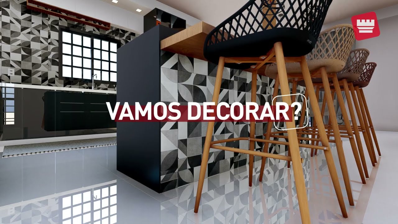 DECORAÇÃO DE COZINHA - PROJETO DE MODELAGEM 3D MÁLAGA TWISTER