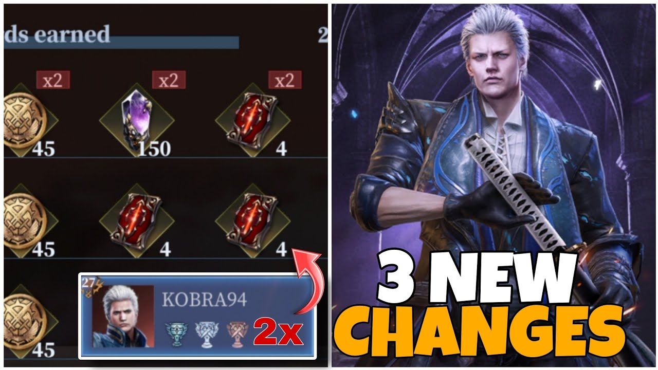 New Update - 3 More New Changes in LP Vergil - Devil May Cry Peak Of Combat