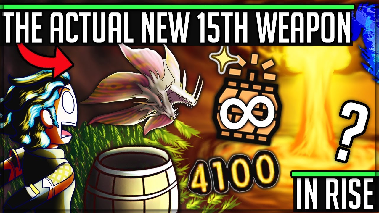 Barrel Bombs in Rise are Actually OP - Tactical Nuke is Go - Monster Hunter Rise! (Fun/Experiment)