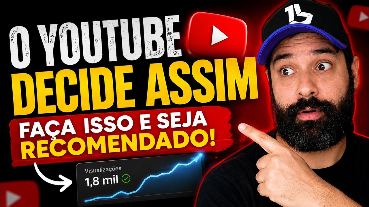 COMO TER VÍDEOS RECOMENDADOS pelo YouTube + guia PRÁTICO para crescer
