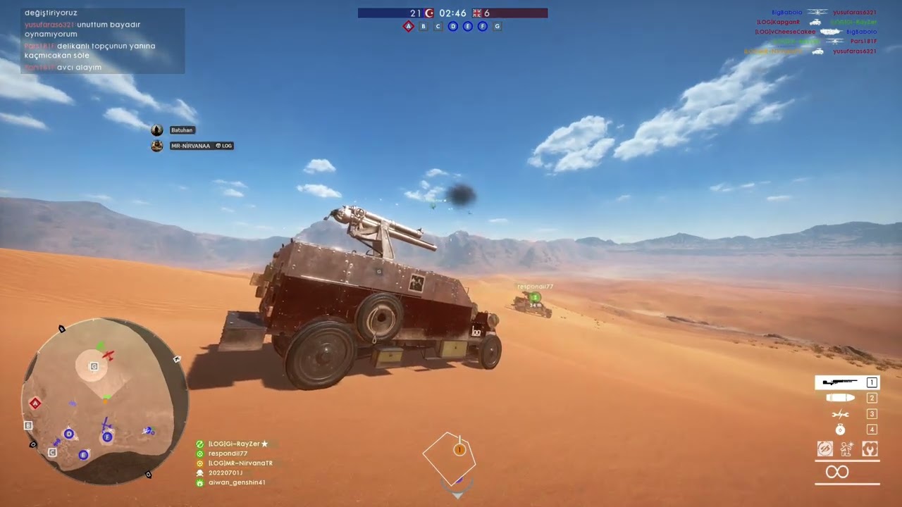 Battlefield 1 - Topçu Kamyonu !