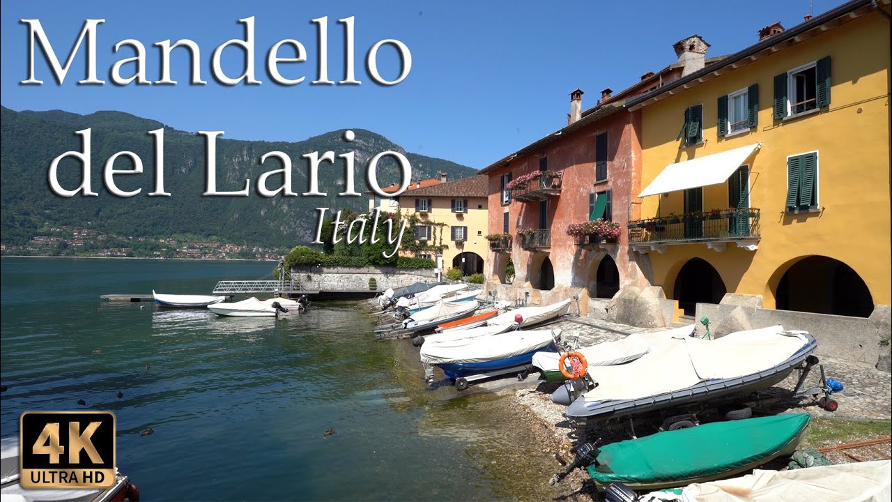 Mandello del Lario, Lake Como - Italy Walking Tour