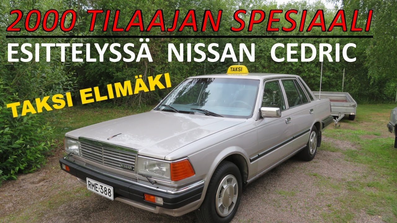 2000 Tilaajan Spesiaali ! Autojen esittely, Osa 5: Nissan Cedric 1986, Elimäki taksi