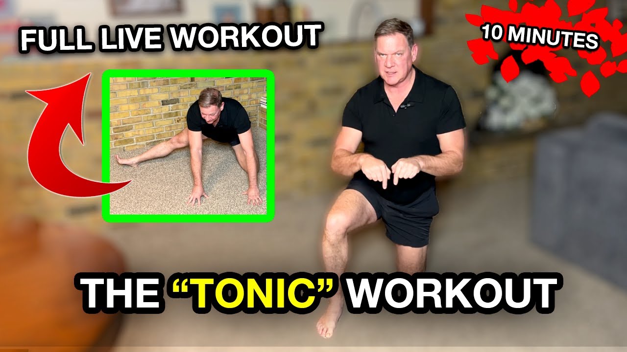 Дэн Джон представляет свою «тонизирующую тренировку» — полная перезагрузка тела за 10 минут
