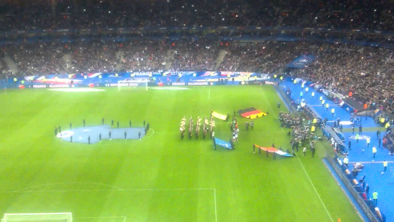 Hymnes France Allemagne novembre 2015