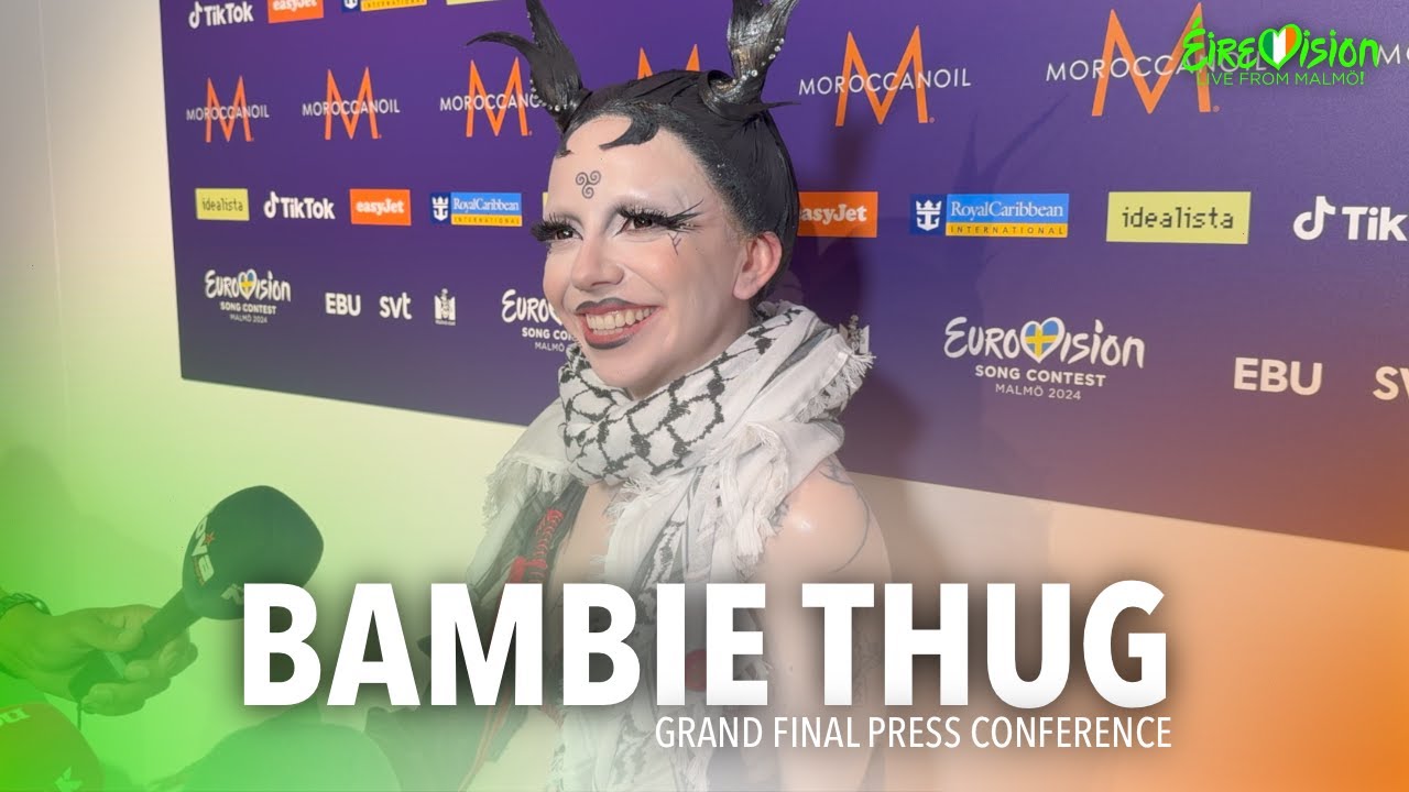 Bambie Thug (Ireland) 🇮🇪 Grand Final Press Conference | Eurovision 2024