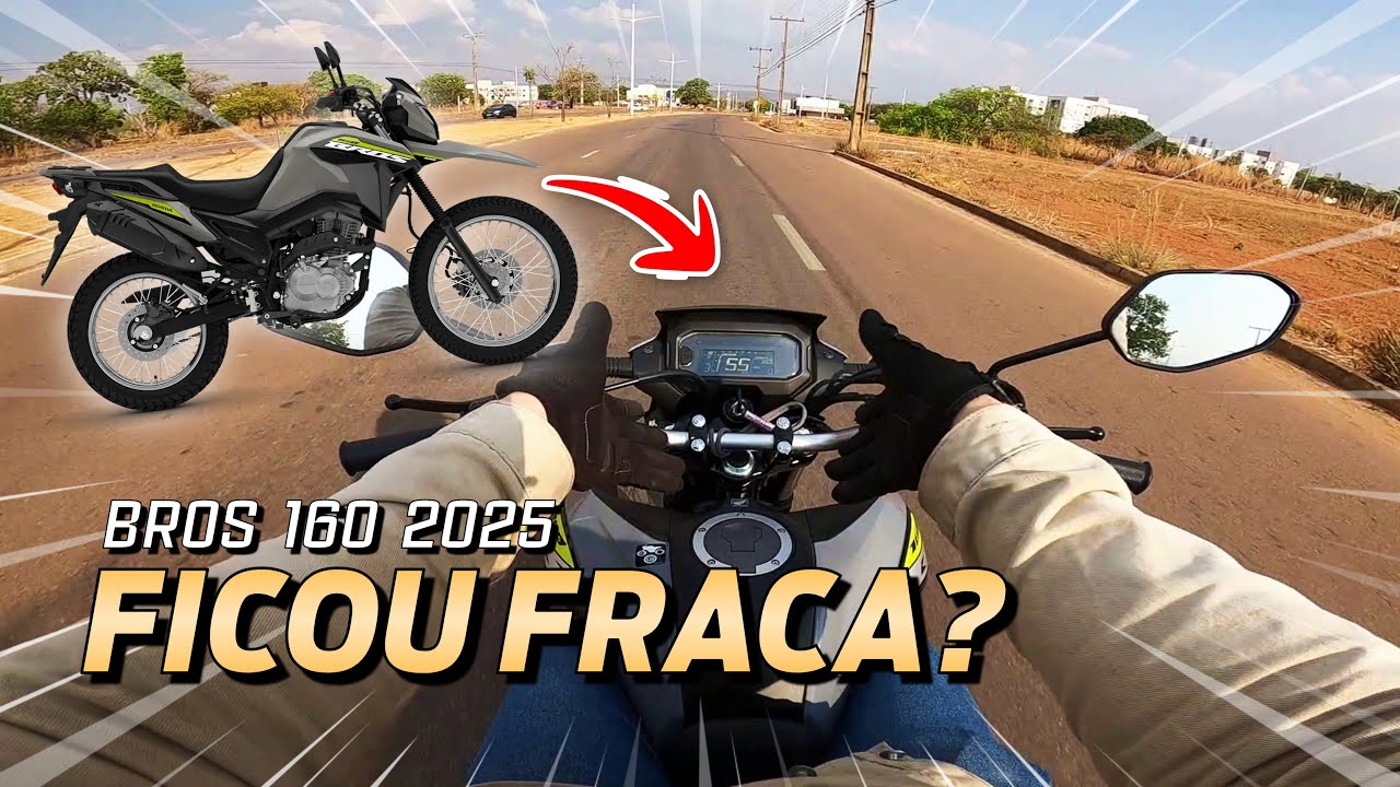 Nova Bros 160 2025 🔴 A Hora da VERDADE 🔥 #nandoangelo #motovlog