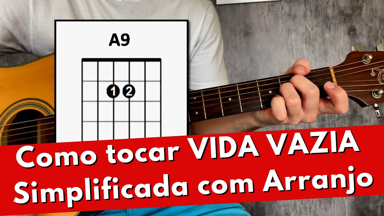 Como Tocar VIDA VAZIA - Simplificada Com Arranjo (Bruno e Marrone)