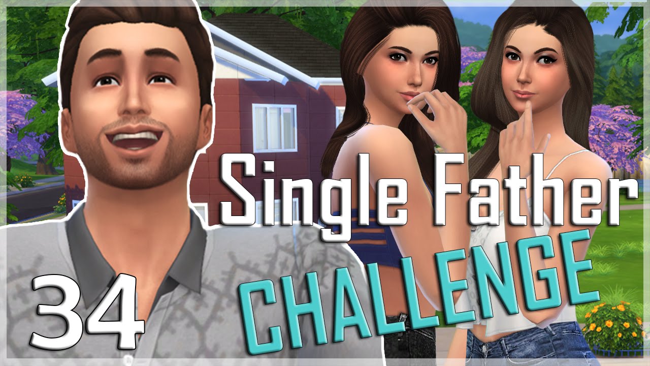 The Sims 4 : Single Father Challenge | Part 34 | House Party