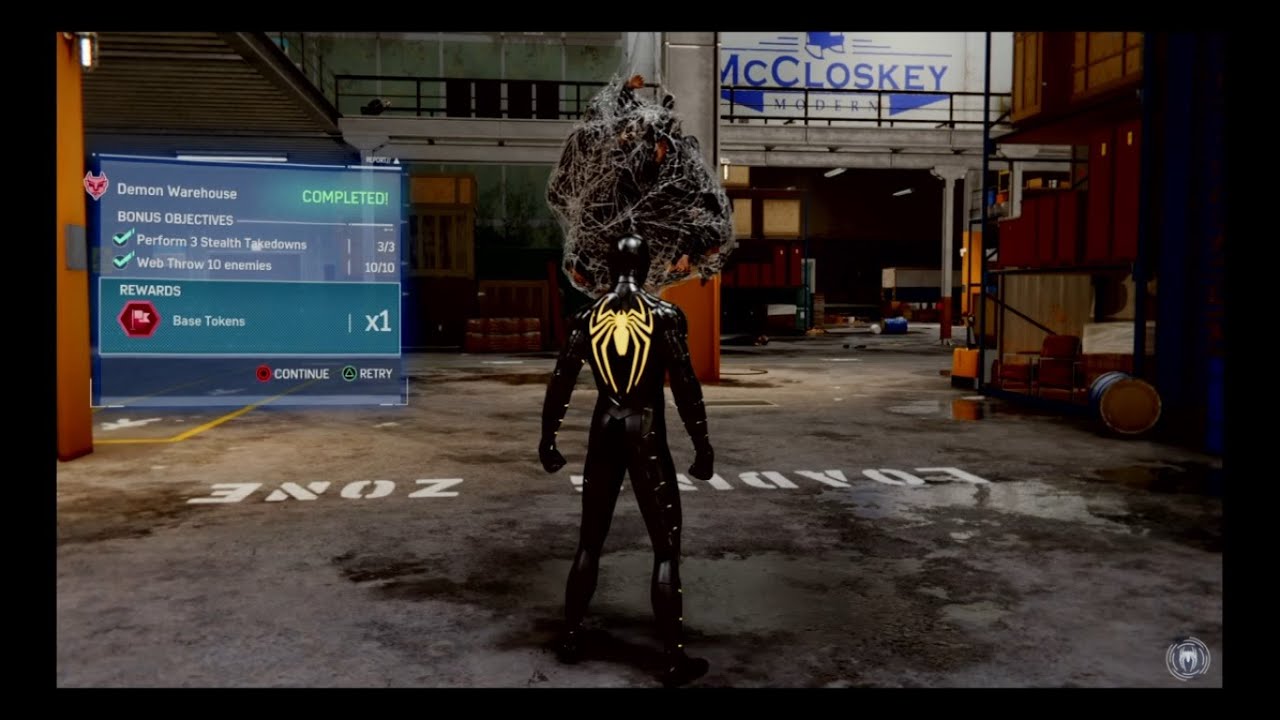 MARVEL'S SPIDER MAN | Perform 3 Stealth Takedowns & Web Throw 10 enemies