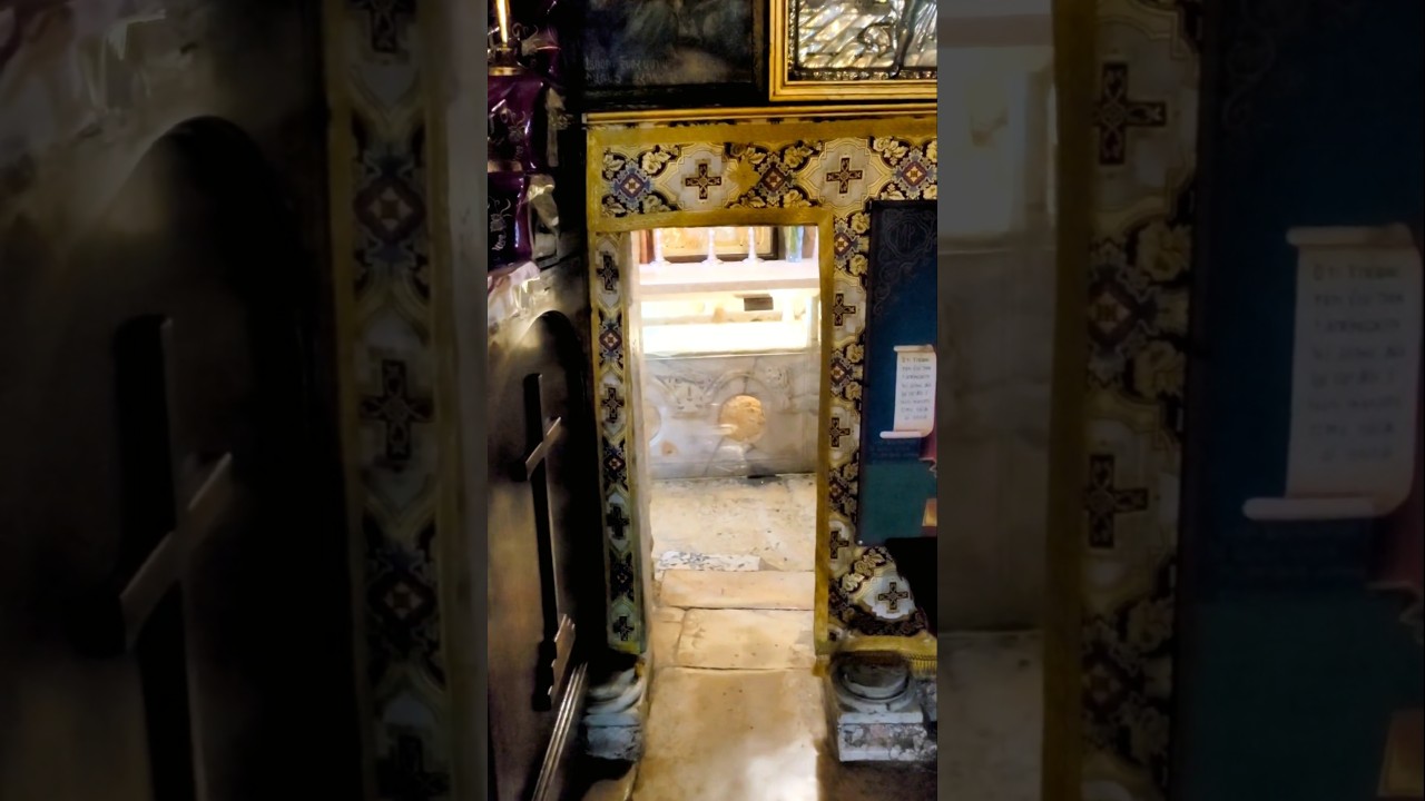 🙏 Inside the Holy Tomb of the Virgin Mary in Jerusalem