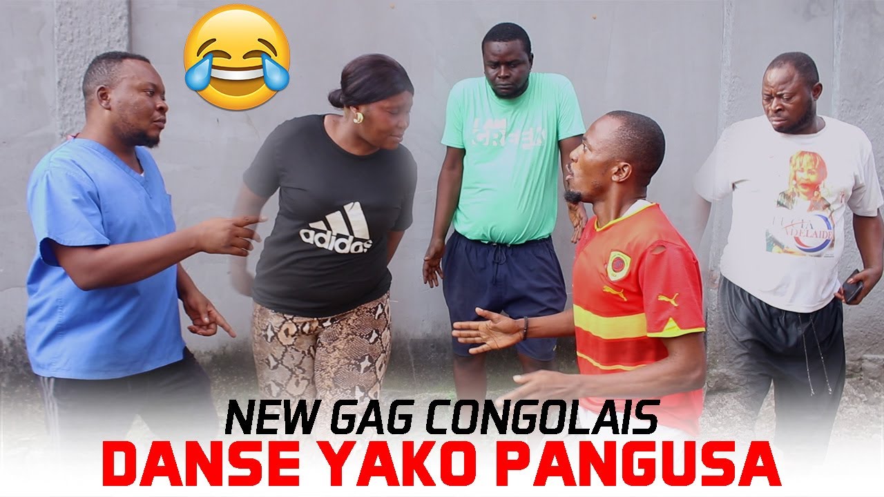 GAG CONGOLAIS 2023 DYNASTIE: DANSE YAKO PANGUSA AVEC JEREMIE, MABIDI, EYENGA, AMINATA, GATTUZO