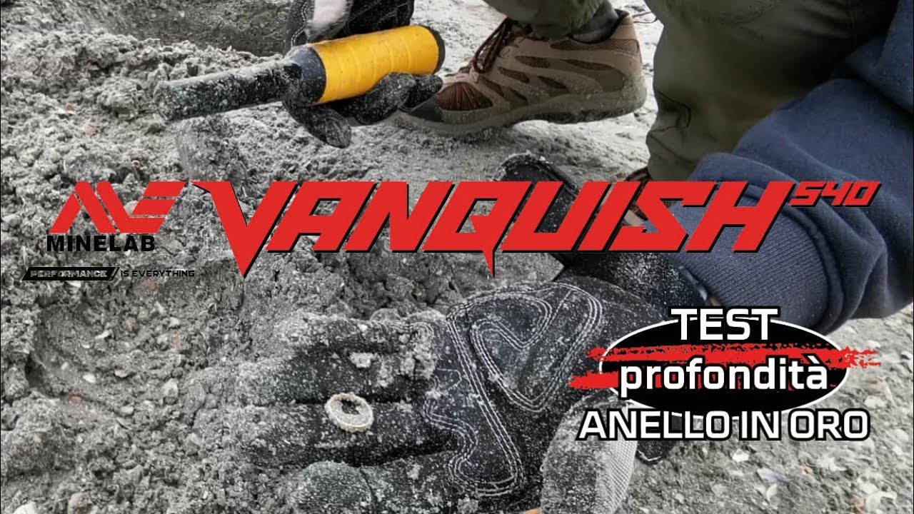 VANQUISH 540 Test anello d'oro in battigia [ITA]