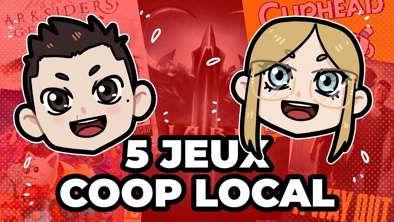 #JV01 - Sélection de 5 jeux coop local part#01