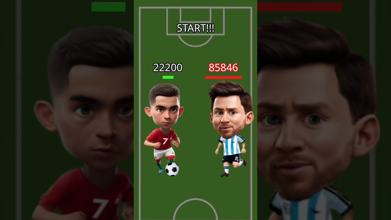 messi vs UR#urcristiano #massi #messi #gaming#foryou#comedy#fooball#messivscristiano