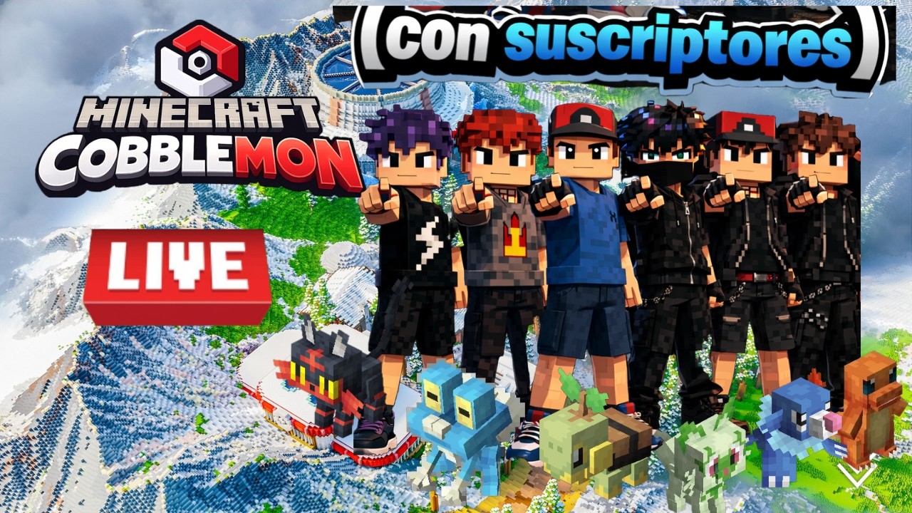 pokemon llega a minecraft nos vamos a coblemon con subs