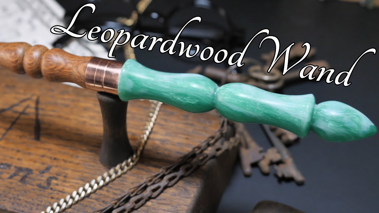 Wandmaking / Leopardwood Wand