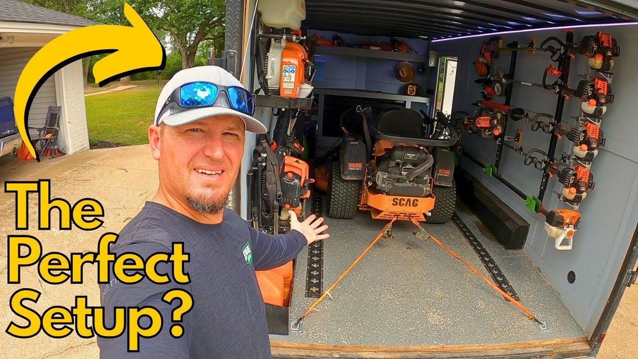 We Built A Custom Landscaping Trailer From Scratch! Was It Worth It?