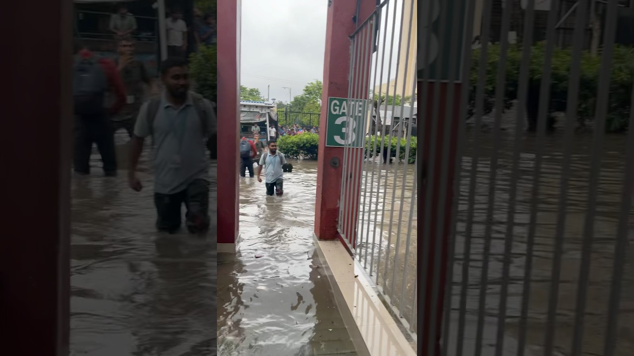After the heavy rainfall | Kolkata saltlake Wipro office