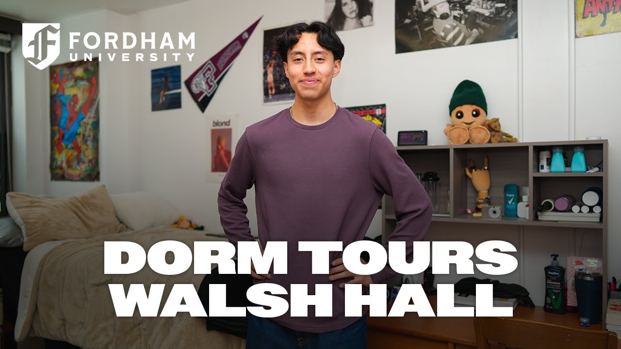 Dorm Tours: Walsh Hall - 4 Person Apartment | Fordham University