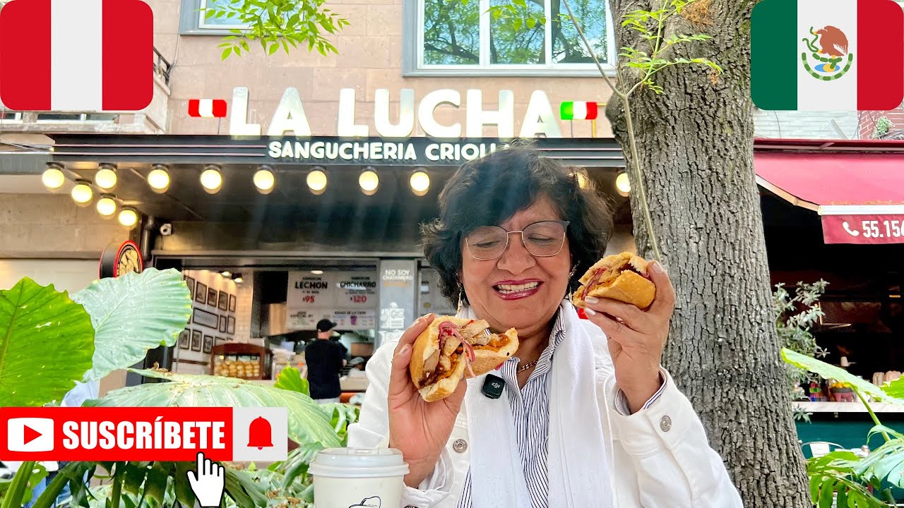 Desde Lima hasta CDMX, la SANGUCHERÍA MÁS FAMOSA DEL PERU AHORA EN MÉXICO ¿Vale la pena? #comida