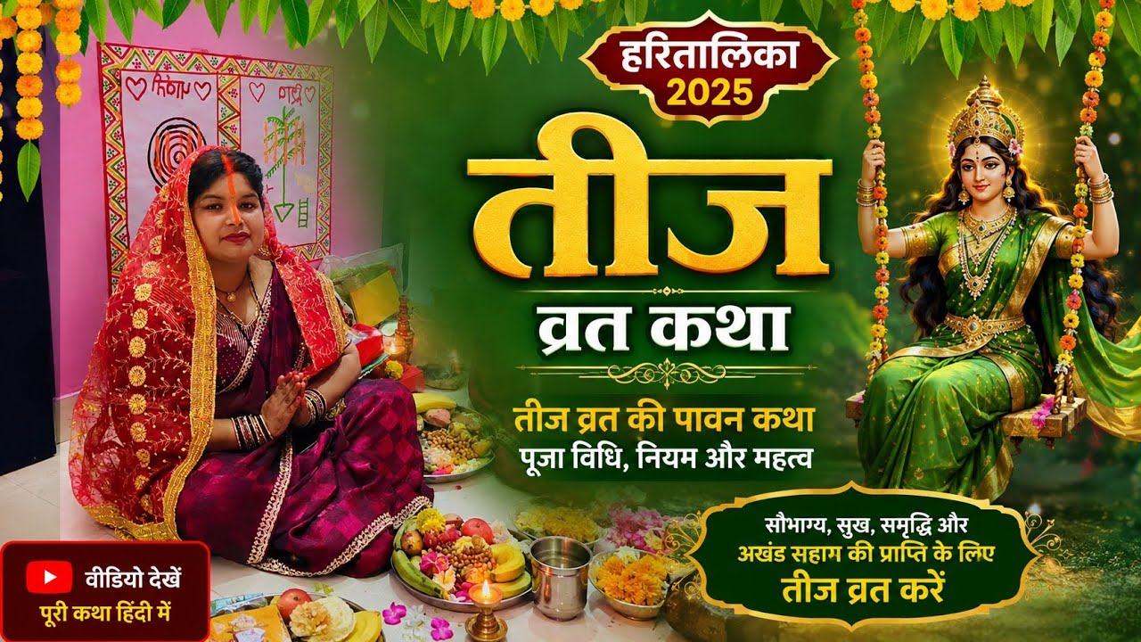 Teej vrat katha 2025