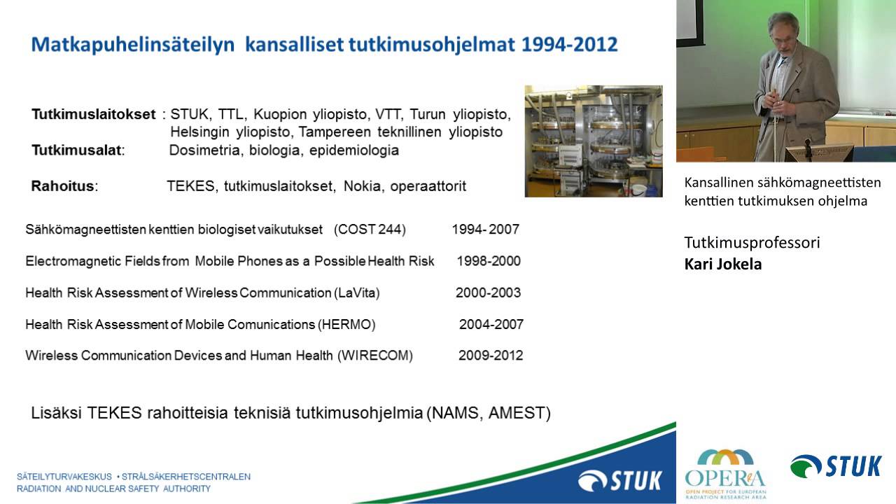 Kansallinen s&auml;hk&ouml;magneettisten kenttien tutkimuksen ohjelma, Tutkimusprofessori Kari Jokela