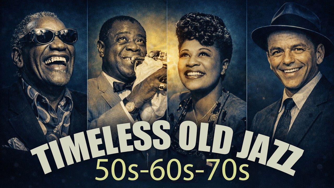 Retro Jazz Classics 50s 60s 70s 🎷Frank Sinatra, Louis Armstrong, Nat King Cole🎷Warm Vintage Jazz