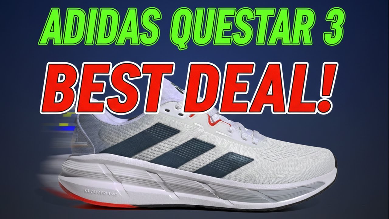 Обзор Adidas Questar 3 | Лучшие бюджетные кроссовки 2025 года? Скидка на Чёрную пятницу для любит...