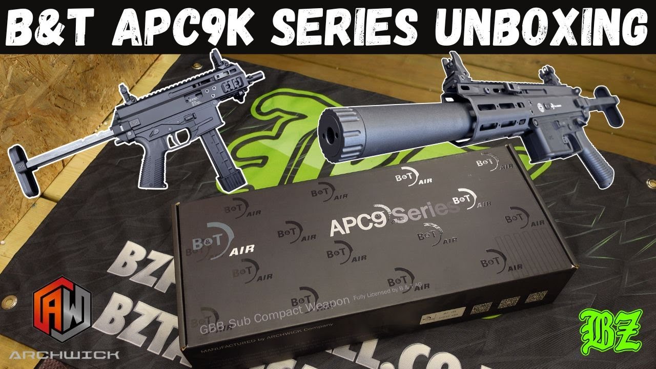 Airsoft Unboxing: Two Versions of the Archwick B&T APC9K (Pro + SD2)