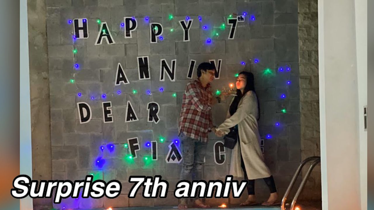 SURPRISE MY FIANCÉE - 7th ANNIVERSARY - HAMPIR GAGAL TAPI AKHIRNYA BERHASIL!!