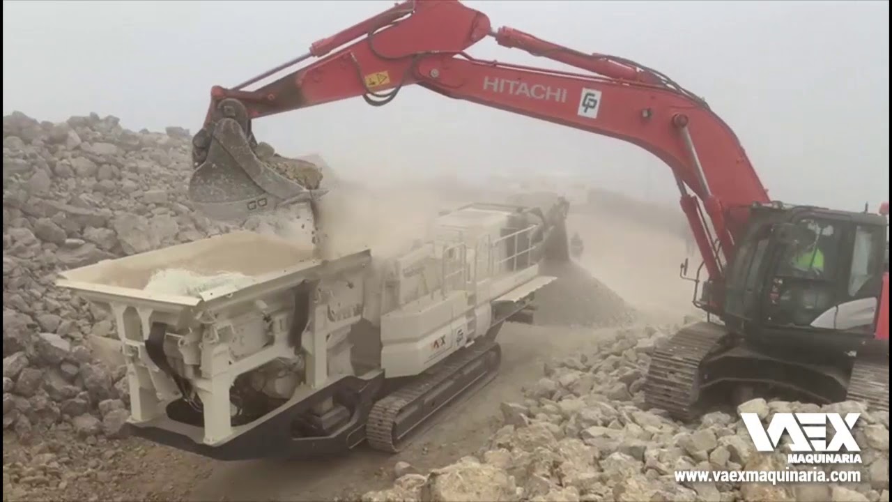 Entrega y puesta en marcha de un Molino Impactor Móvil METSO LT1213S