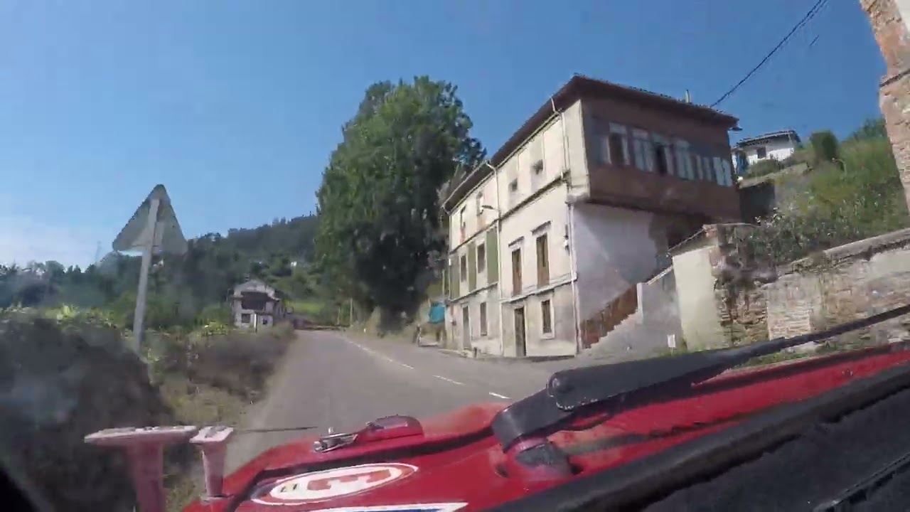 Subida a la rebollada 2024 On Board Borja Castelos accidente abandono