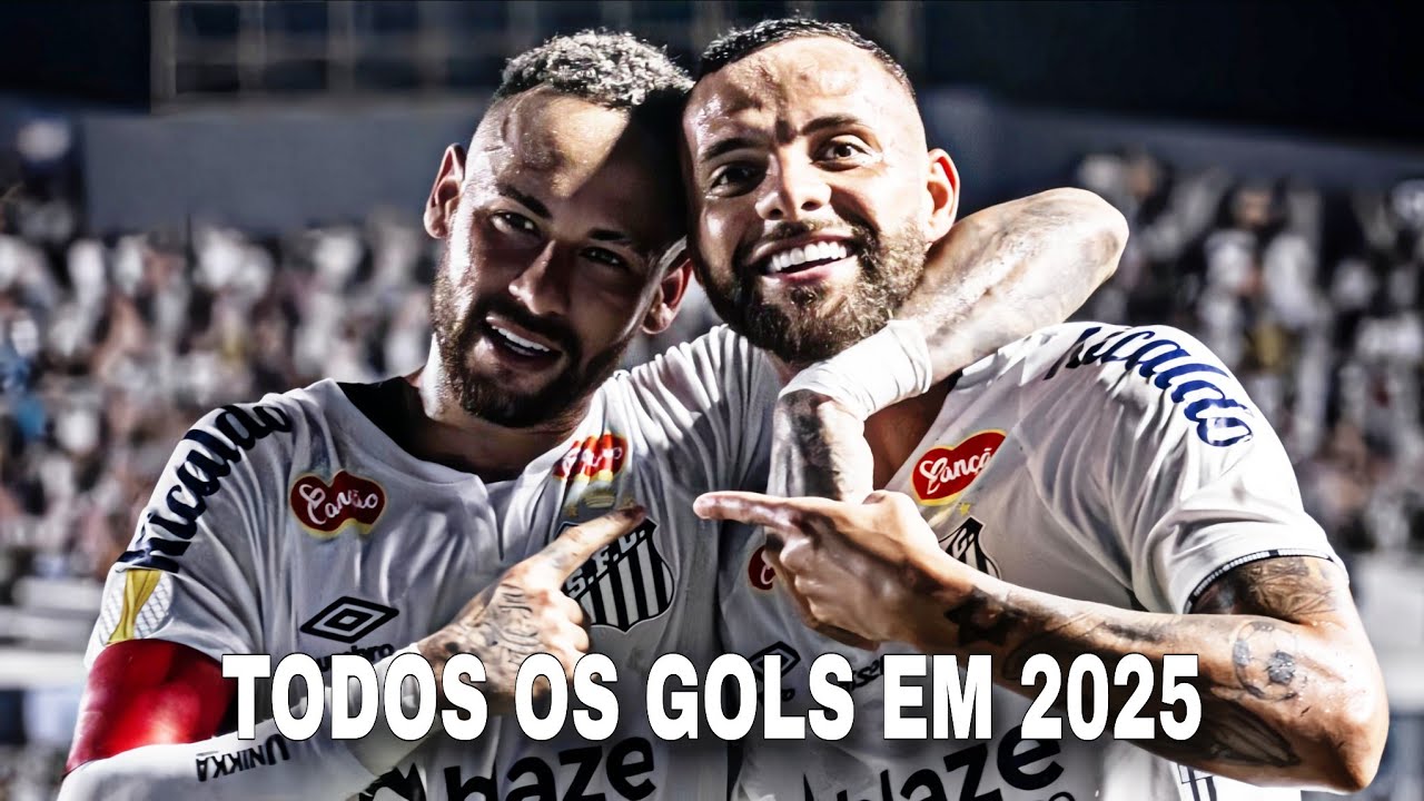 TODOS OS GOLS DO SANTOS EM 2025