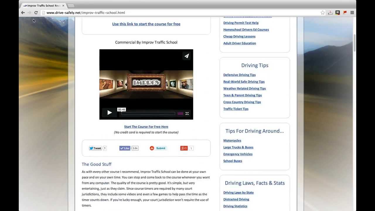 California Online Traffic School Reviews