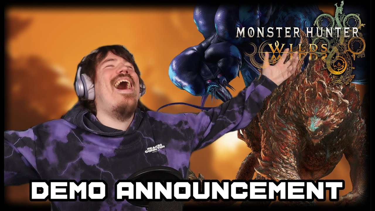 REACTION: DEMO ANNOUNCEMENT DATE !!! / THE BLACK FLAME | Monster Hunter Wilds