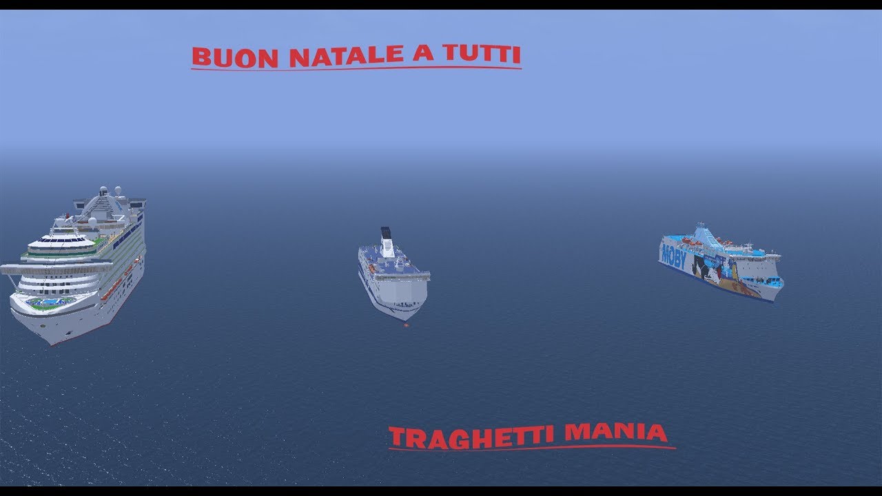 TANTI AUGURI DI BUON NATALE DA TRAGHETTI MANIA