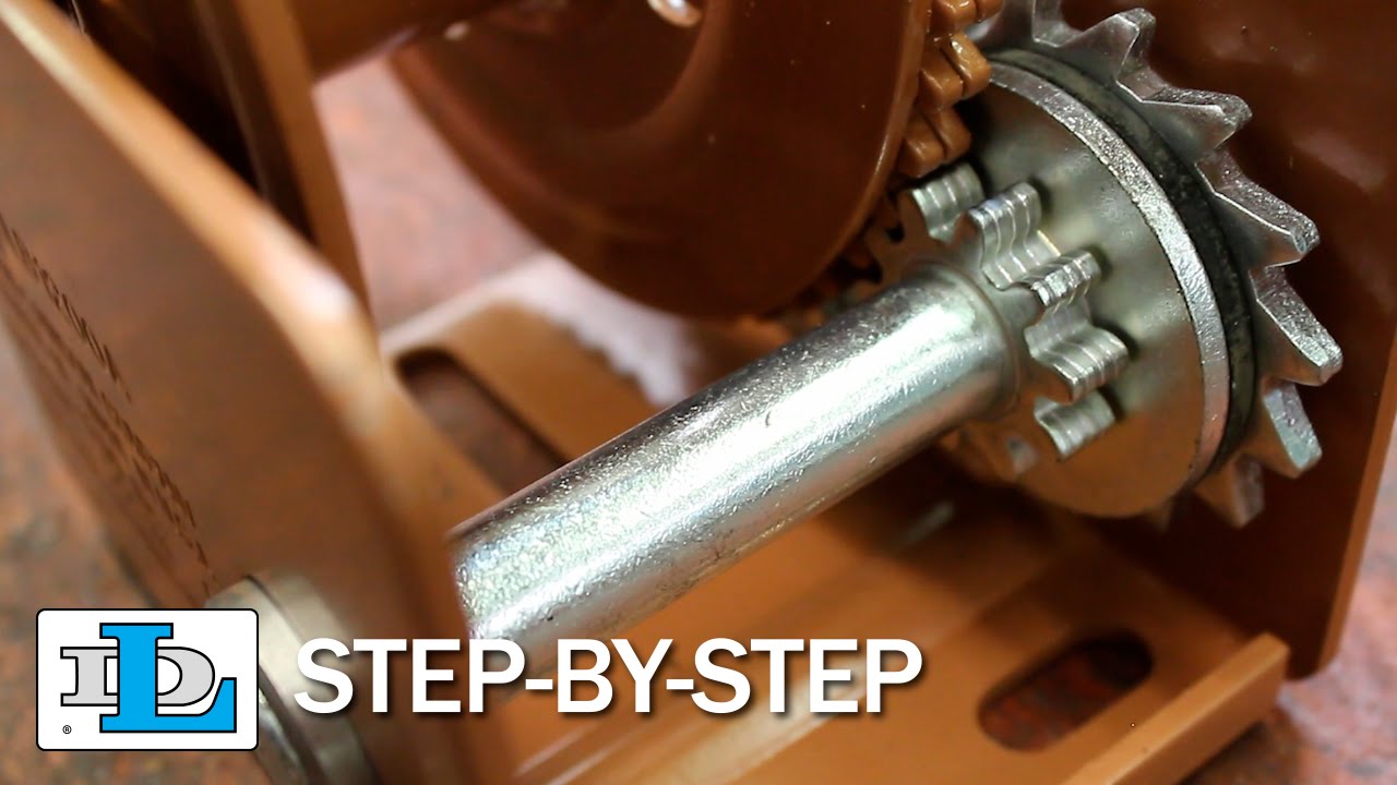 Replacing the Drive Shaft on DLB-Series Brake Winches - Step-By-Step