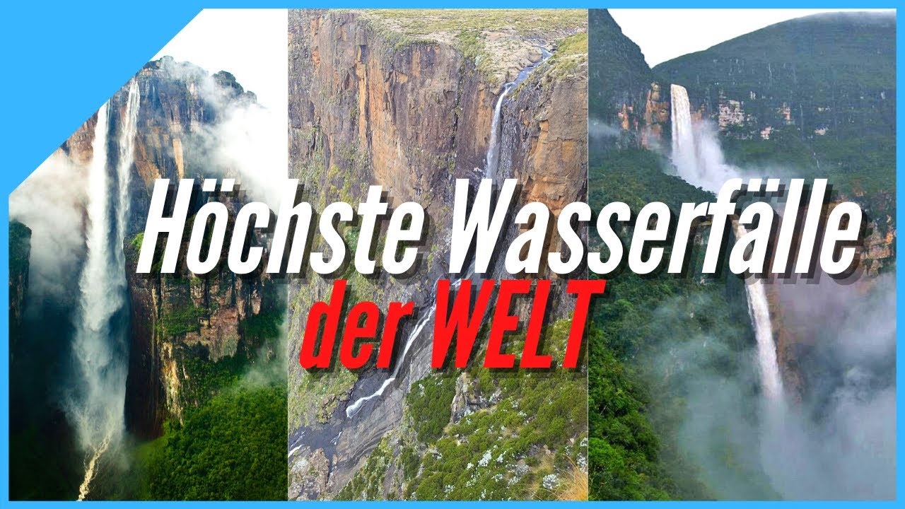 Die 5 h&ouml;chsten Wasserf&auml;lle der Welt + 1 Bonus
