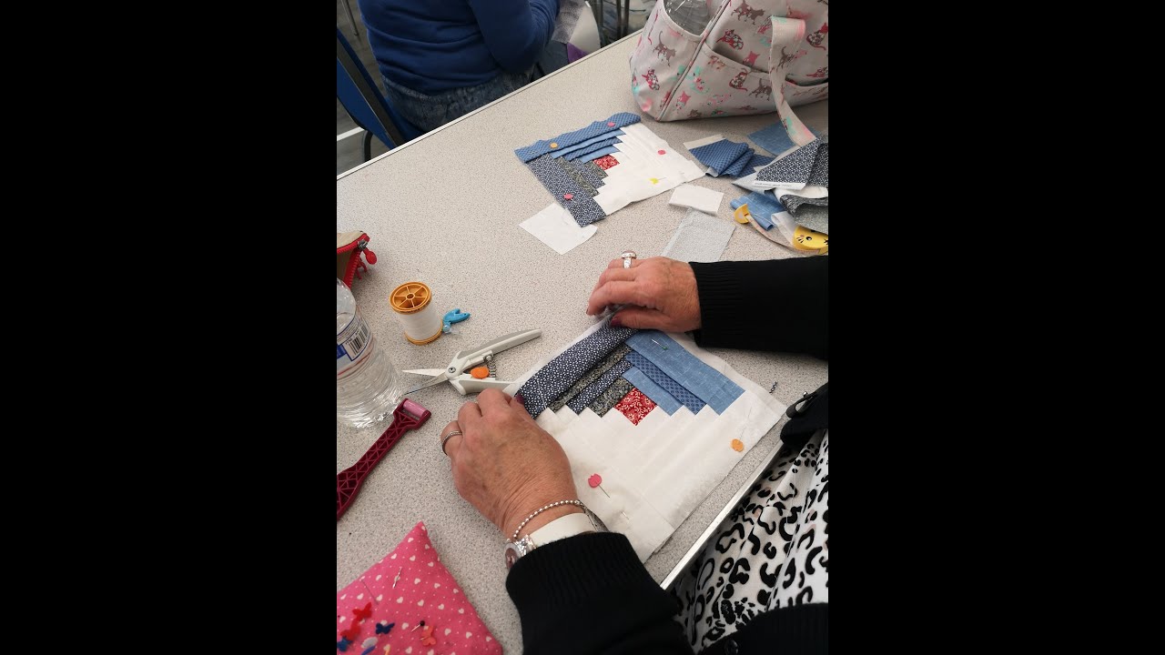 How to sew a Manx patchwork block