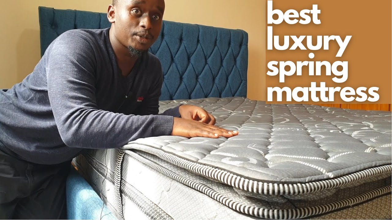 One the Most Comfortable Spring Mattresses in Kenya - MAHARAJA Open Coil Pillow Top Mattress
