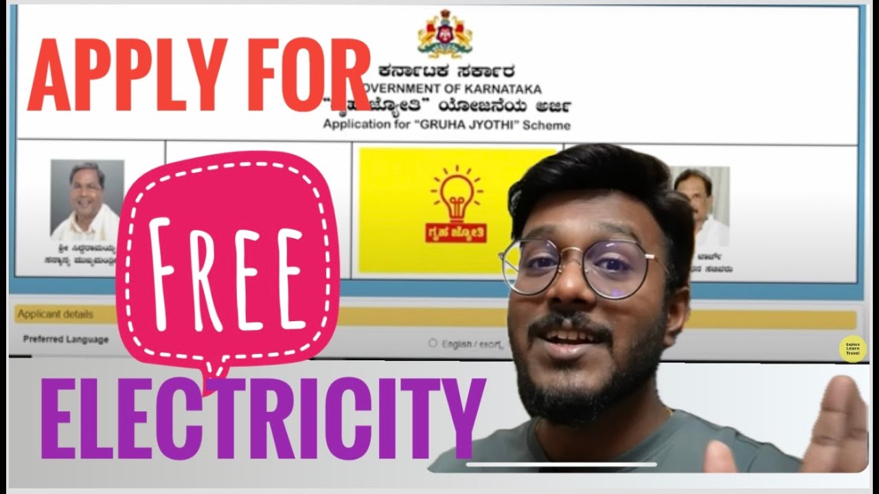 How to apply for FREE ELECTRICITY in KARNATAKA | Bangalore | Gruha Jyoti Scheme Free 200 units